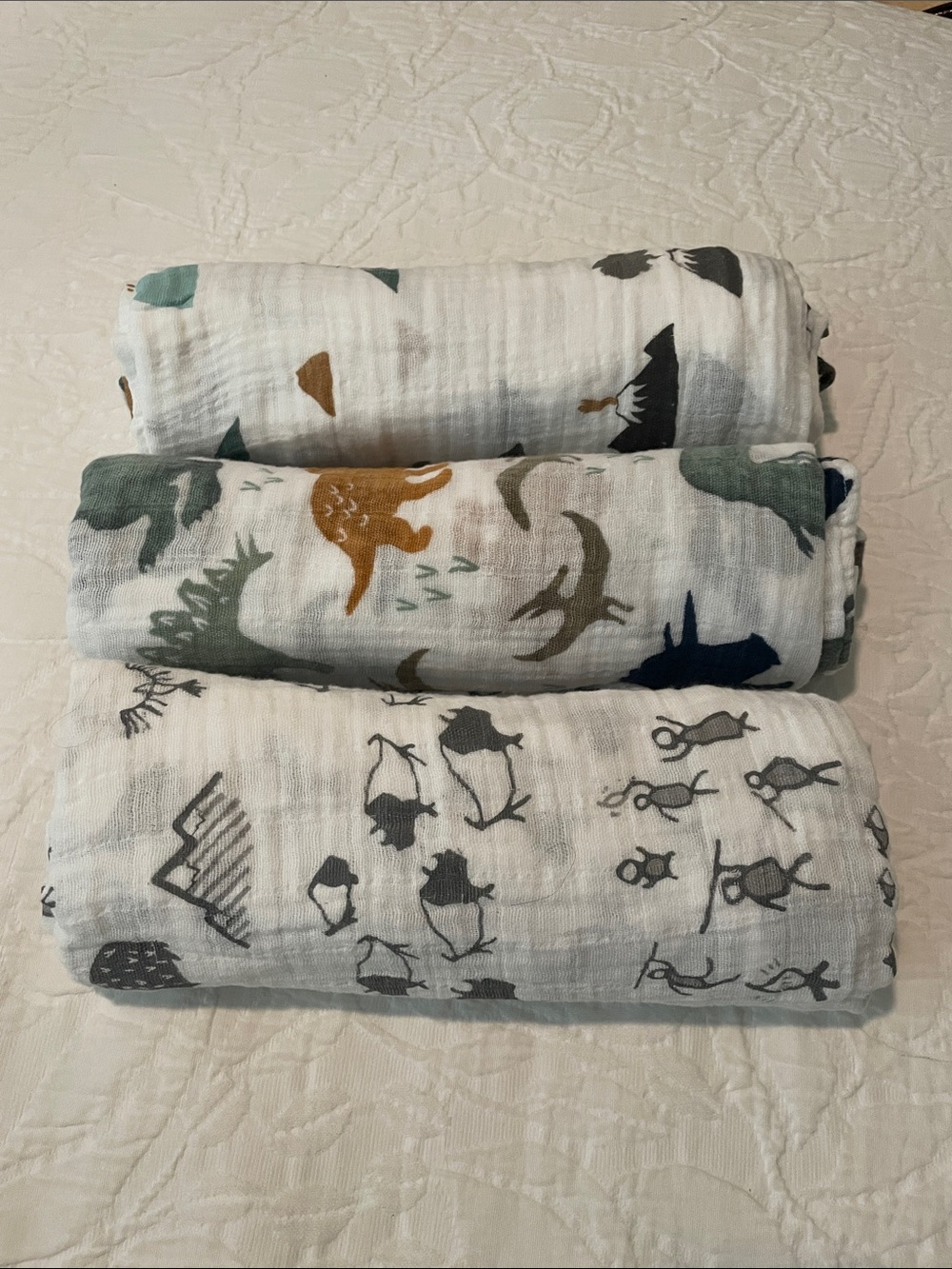 Little Unicorn Muslin swaddle blankets